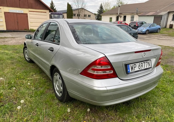 Mercedes-Benz Klasa C cena 18000 przebieg: 88500, rok produkcji 2000 z Płock małe 154